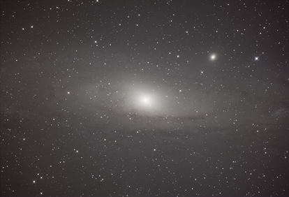 Andromeda Testaufnahme (14x300s)