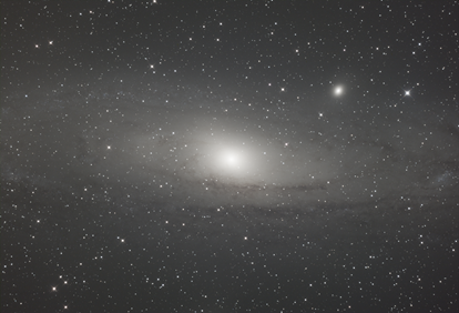 Andromeda Testaufnahme (15x300s)